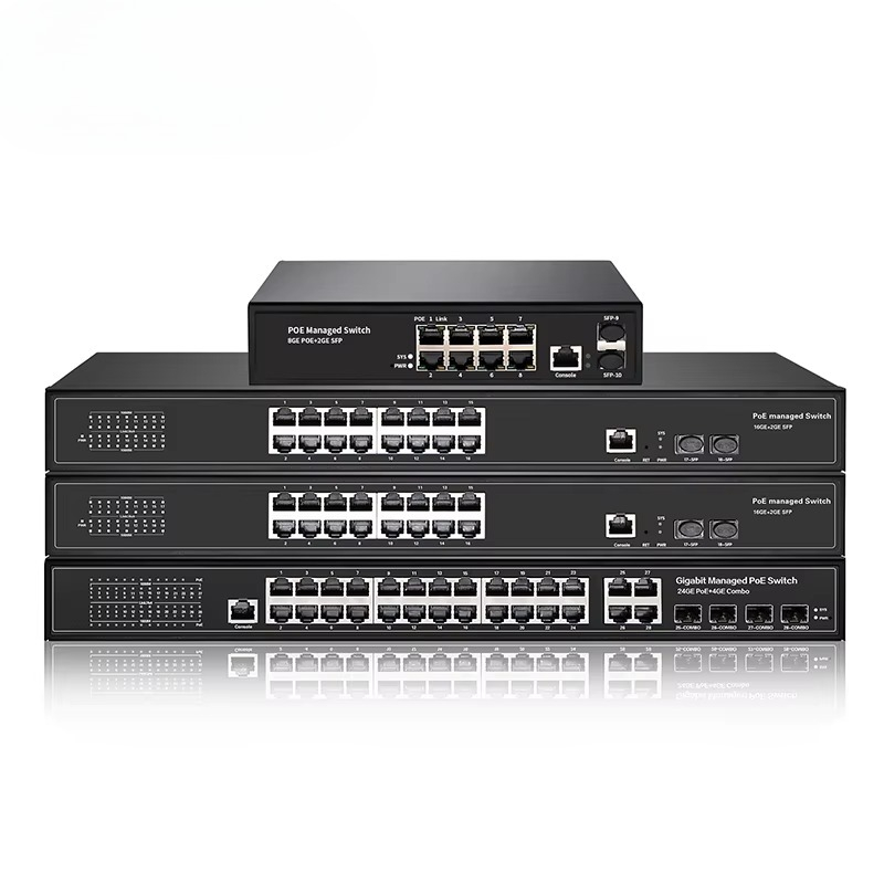 Commutateur PoE géré L2 à 8 po - Managed Gigabit Poe Switch 8 Port 802.3At avis et prix