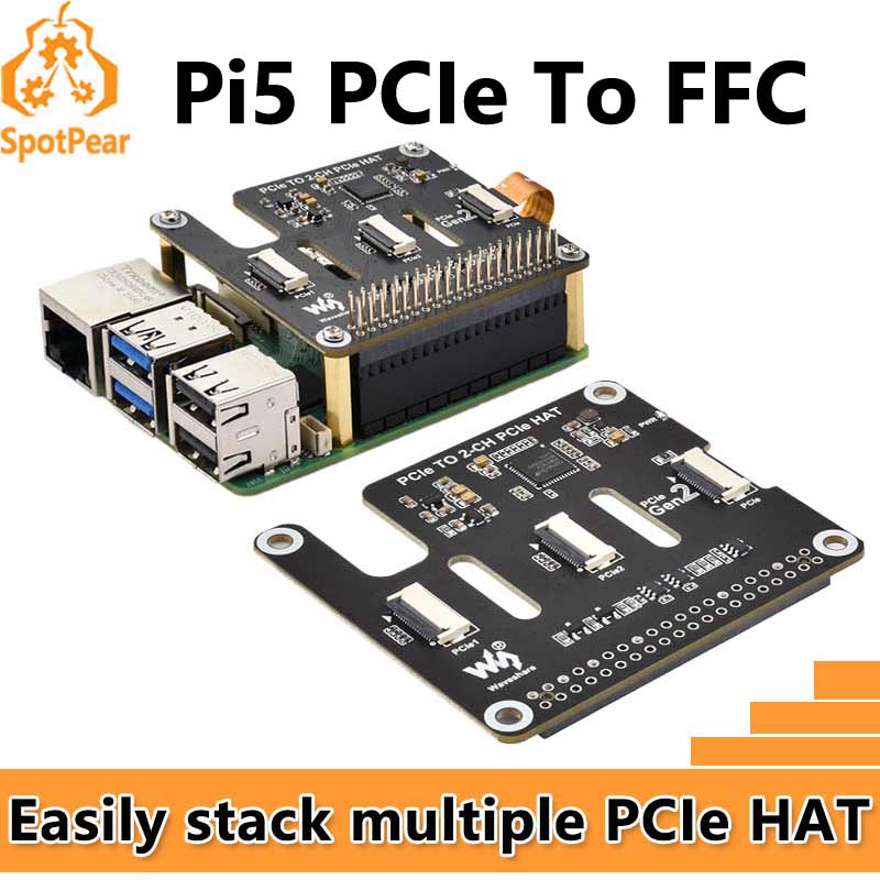 Raspberry Pi 5 PCIe vers 2-CH  - Turing Pi 2 avis et prix