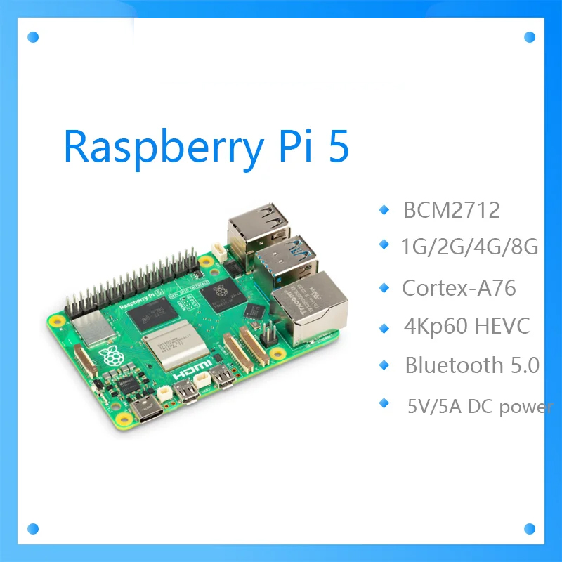 Carte de développement de bras - Raspberry Pi 5 8Gb avis et prix
