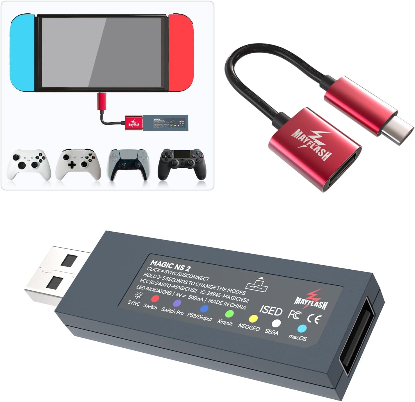 MAYFLASH Magic NS2 Adaptateur  - Turing Pi 2 avis et prix